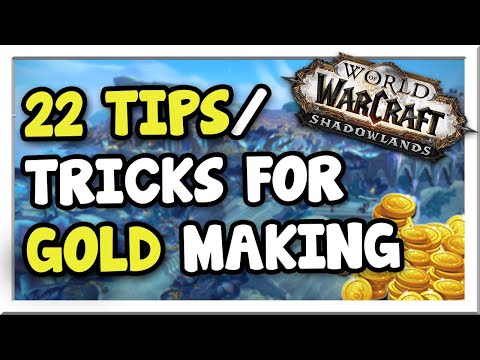 22 Goldmaking Tips for 2022! | 9.2 Prep, TSM, Beginner Tricks | Shadowlands | WoW Gold Making Guide