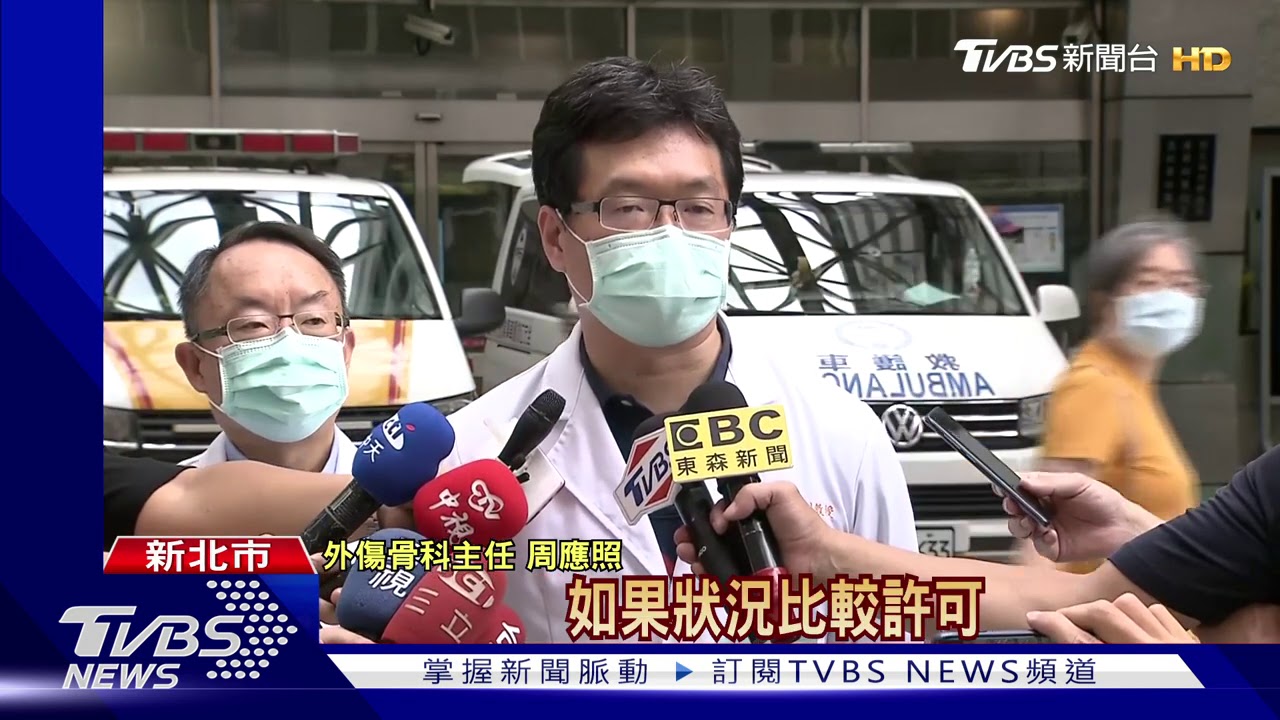 館長遇襲！傷口復原良好　醫師：換藥能說笑