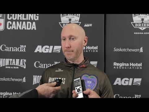 Media Scrum - Draw 2 - 2024 Montana's Brier