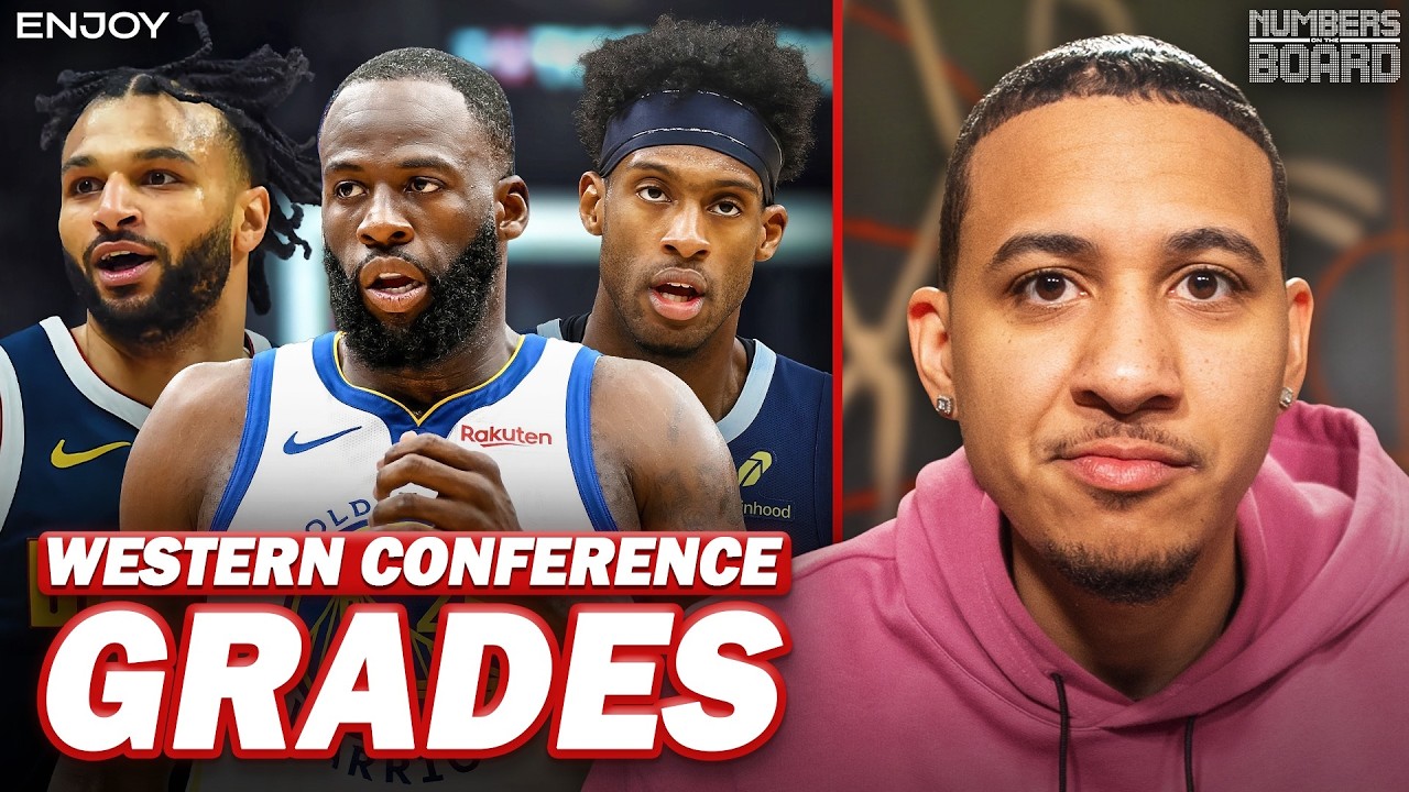 We Gave Western Conference Grades For This Season | Numbers On The Board