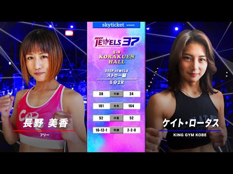 長野美香(Mika Nagano) VS ケイトロータス(Kate Lotus)　DEEP JEWELS 37