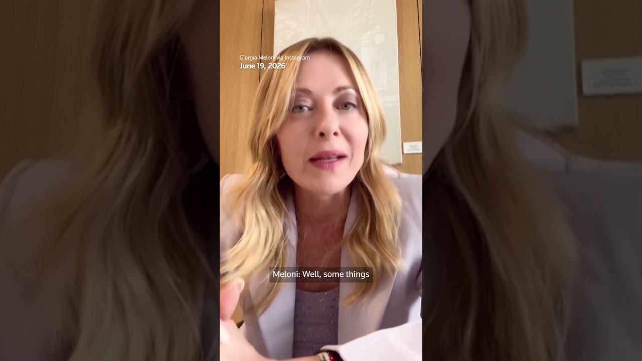 Video | Trump calls Meloni a 'nice person,' criticizes her Iran response