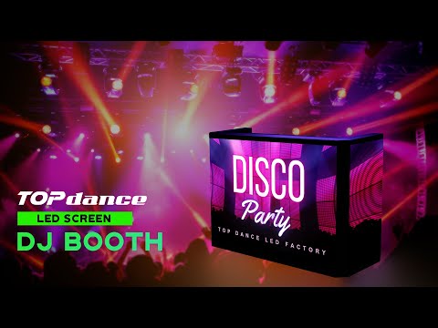TOP Dance 3D LED DJ Booth – Immersive LED Visuals & High Experience