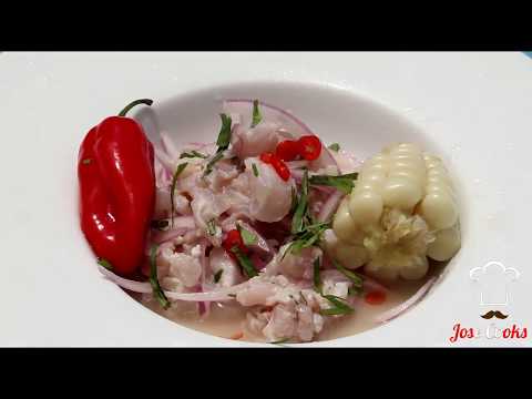 PERUVIAN CEVICHE RECIPE! - How To Make Peruvian Style Ceviche | Jose Cooks