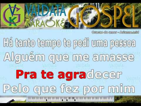 Oracao do amor Arianne KARAOKE