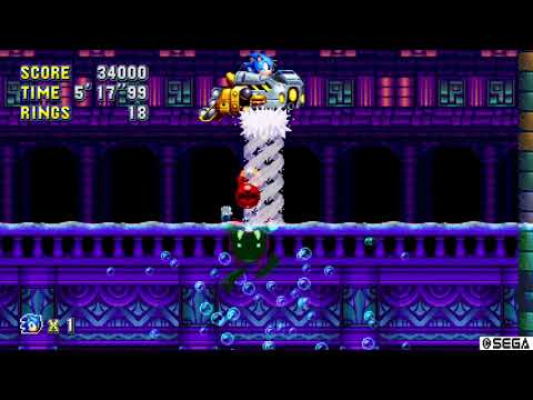 Sonic Mania Hydrocity Zone Act 1 Boss