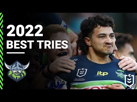 NRL Highlights | The best NRL tries from the Raiders in 2022!
