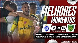 VITÓRIA 1 X 5 PORTO VITÓRIA | MELHORES MOMENTOS | SEMIFINAL - VOLTA | CAMPEONATO CAPIXABA 2026