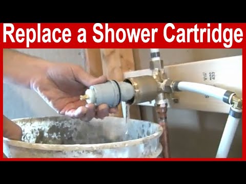 How to Replace a Delta Shower Cartridge - YouTube