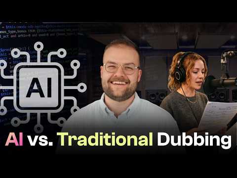 AI Dubbing vs. Traditional Dubbing: Cost, Speed, and What's Actually Different