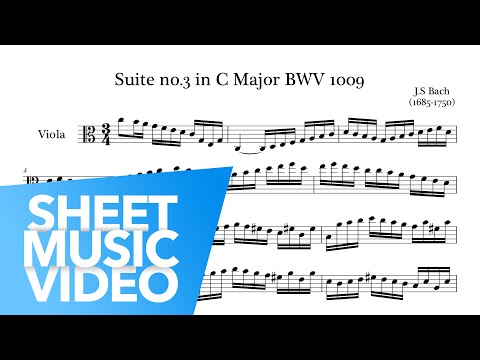 This is what a $45 Million Viola sounds like - Suite no.3 in C Major - J S Bach