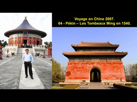 Voyage en Chine 2007 - 04 Les Tombeaux des Ming en 1540.