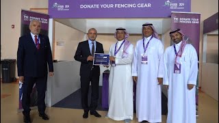 FIE Donate Your Fencing Gear! Programme
