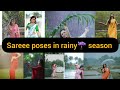 Monsoon Photography In Saree Youtube Rain