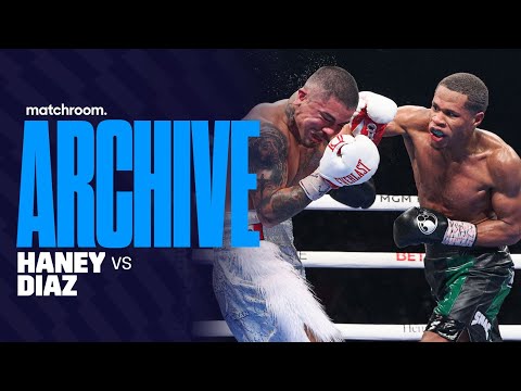 Devin Haney vs JoJo Diaz (Full Fight)