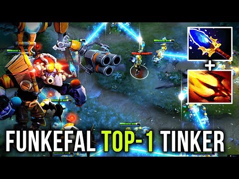 Tinker Nerfed?! Not a Problem for Top-1 Tinker Spammer in the World by Funkefal Dota 2