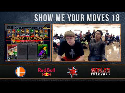 Show Me Your Moves 18 - Thor (Link) vs. Fluid (Ice Climbers) - SSBM - Singles Pools