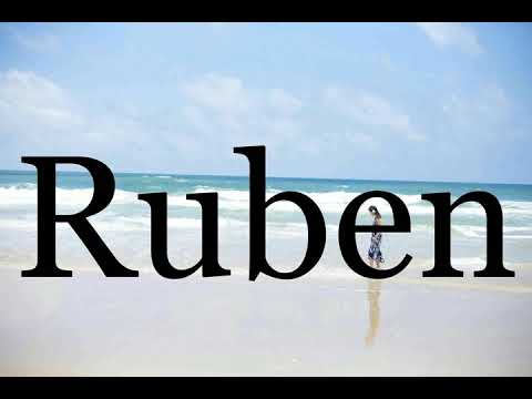 How To Pronounce Ruben🌈🌈🌈🌈🌈🌈Pronunciation Of Ruben