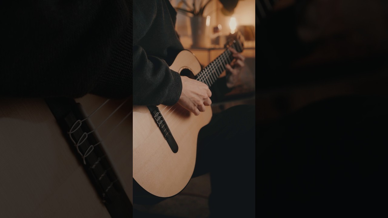 My new guitar “aNueNue MN214”🎸 #fingerstyleguitar #ソロギター