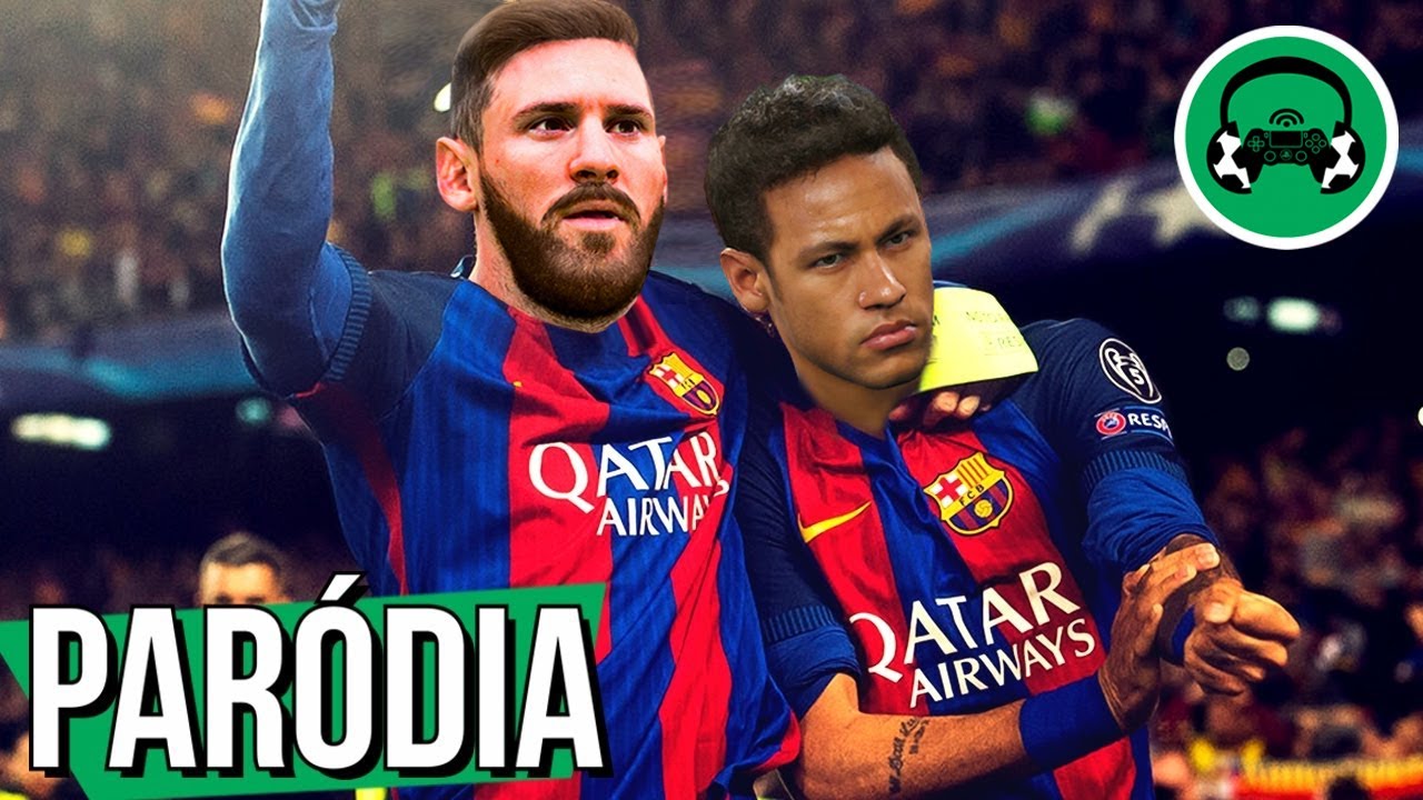 ♫ 6x1 - BARCELONA: O IMPOSSÍVEL NÃO EXISTE (versão PES) Paródia Eu, Você, o Mar e Ela - Luan Santana