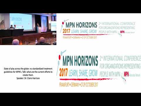 State of play across the globe no standardized treatment guidelines for MPN’s - MPN Horizons 2017