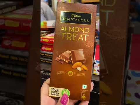 Cadbury Temptation Almond Treat Chocolate 🍫 #shorts