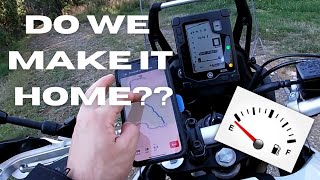 Lost & Out Of Fuel On The Tenere 700!