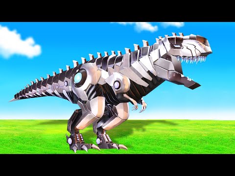 *NEW UPDATE* Shocking New CyberRex BOSS Unit in Animal Revolt Battle Simulator ARBS Mobile