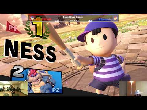 Big SHaM (Ness) vs. Pheonix (Bowser) - Pools - Smashkatoon 52