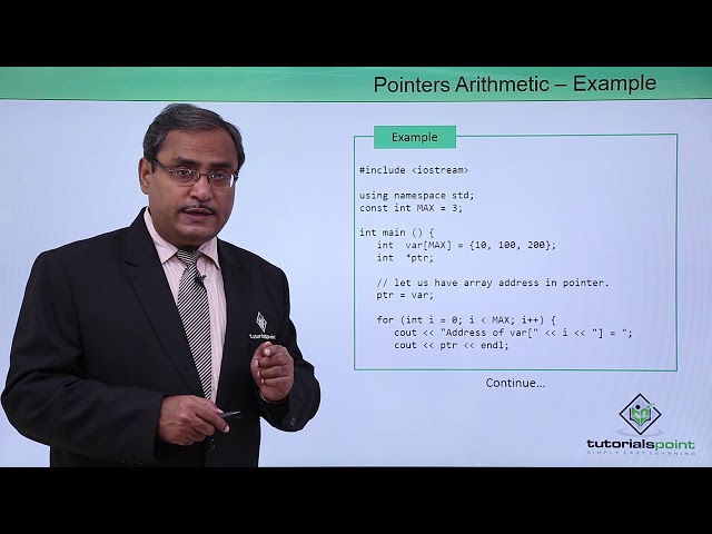 Thumbnail of Pointer arithmetic lesson