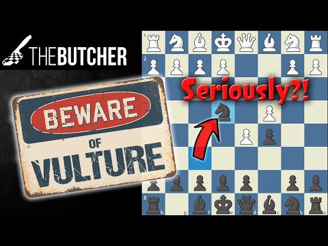 How to Beat up 1.d4 with The Crazy Vulture Defense!!