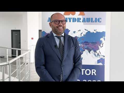 Mr. Giuliano Ferrari form OLEOTECNO HYDRAULIC COMPONENTS SRL - ITALY