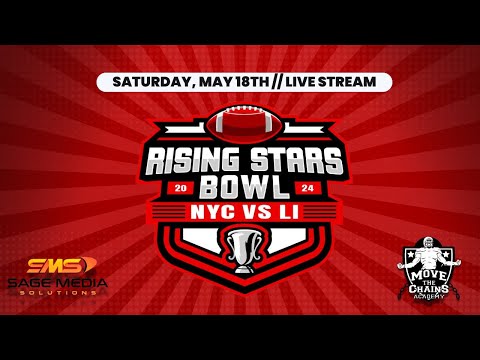 2024 Rising Stars Bowl NYC vs Long Island | Varsity Football | 5/18/2024