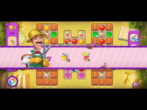Gardenscapes level 695 HD