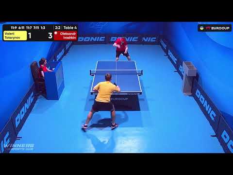 19:40 Valerii Tatarynov - Oleksandr Ivashkin 13.09.2023 TT Euro.Cup Ukraine Star. TABLE 4