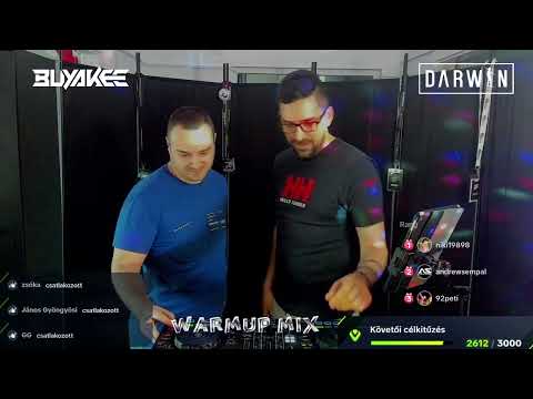 Darwin - Warmup Mix Live at Laza Radio | Guest: Buyakee (2025. 03. 01) - Hypertechno | Dance
