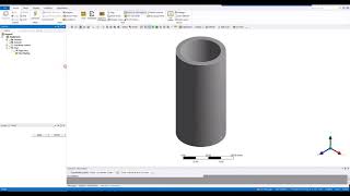 How to mesh in ANSYS Meshing-Pipe, Cylinder