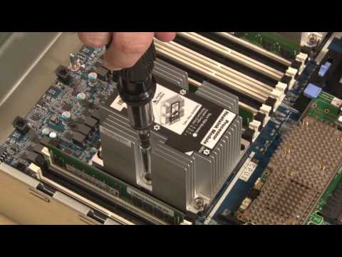 LenovoThinkSystem SR650 removing a processor and heat sink