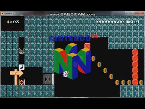 Cave Monster Speedrun 20s =MrSario= by MrSario / SMMWE 3.2.2