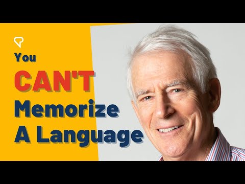 You CAN’T Memorize A Language