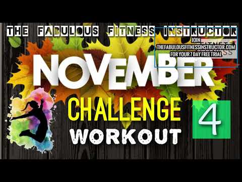 November Challenge 4 // Abs Workout // Stay at Home Workout with Fabulous