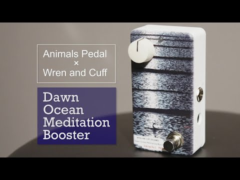 Animals Pedal Dawn Ocean Meditation Booster Boost Effects Pedal image 4
