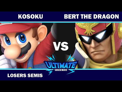 USW 137 - Losers Semis - Kosoku (Mario) VS OS | Bert the Dragon (Captain Falcon) - SSBU Ultimate