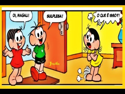 Magali e Cebolinha - Dia de beleza, Quadrinhos Turma da Mônica