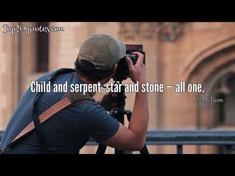 💡 Top 20 Quotes of P. L. Travers - Novelist