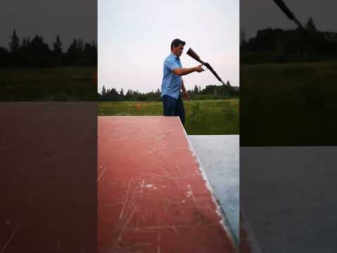 secret to one handed spin cocking a regular loop lever rifle #canada #henryrifles #leveraction #pew