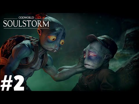 Oddworld Soulstorm Gameplay (PS5) Part 2 - The Ruins