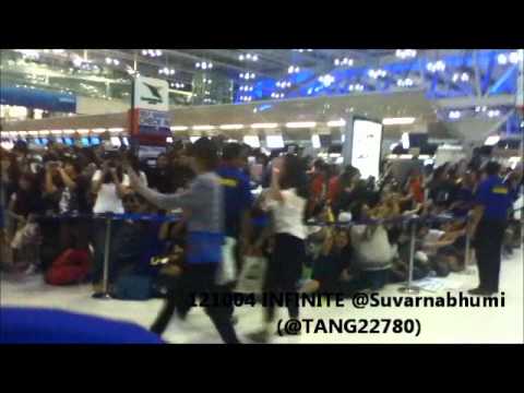 121004 INFINITE @Suvarnabhumi Airport