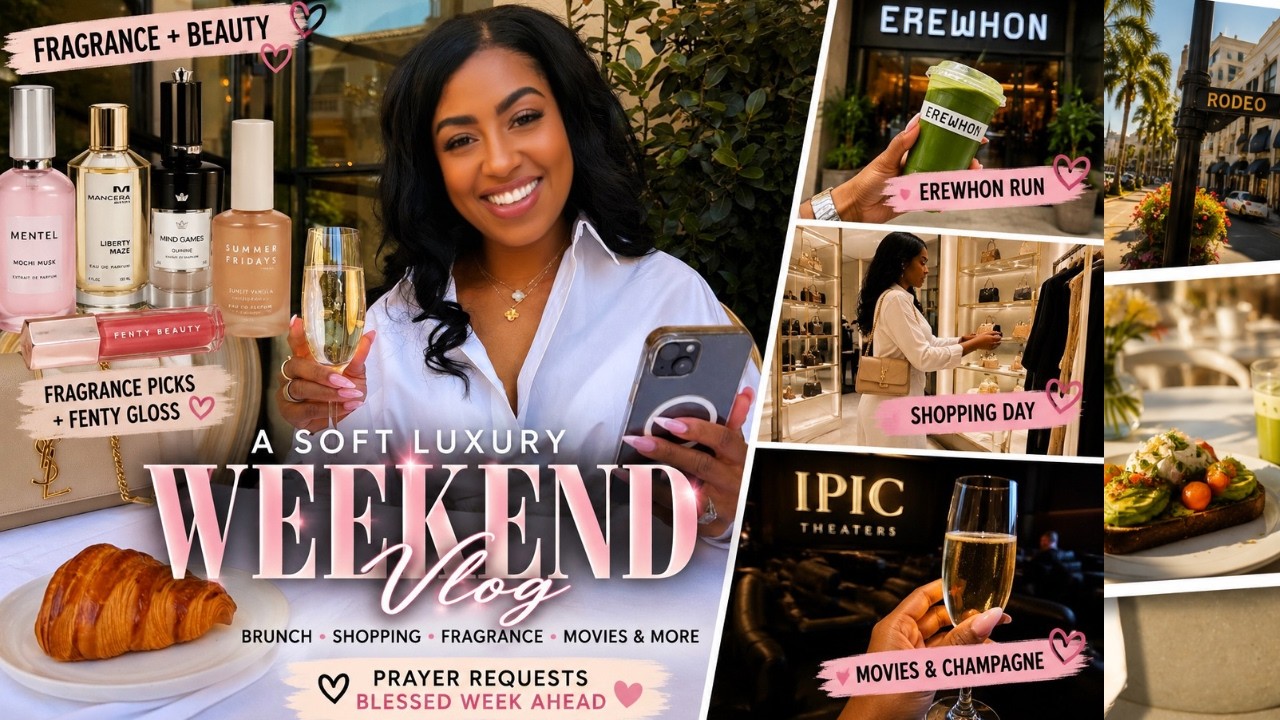 WEEKLY VLOG | In My Soft Girl Era ✨ Brunch, Wine Tasting & Pick My Perfume with Me!