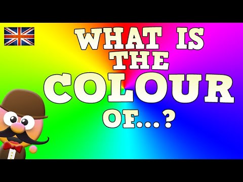 WHAT IS THE COLOUR OF? - LOS COLORES EN INGLÉS - INGLÉS PARA NIÑOS CON MR.PEA - ENGLISH FOR KIDS